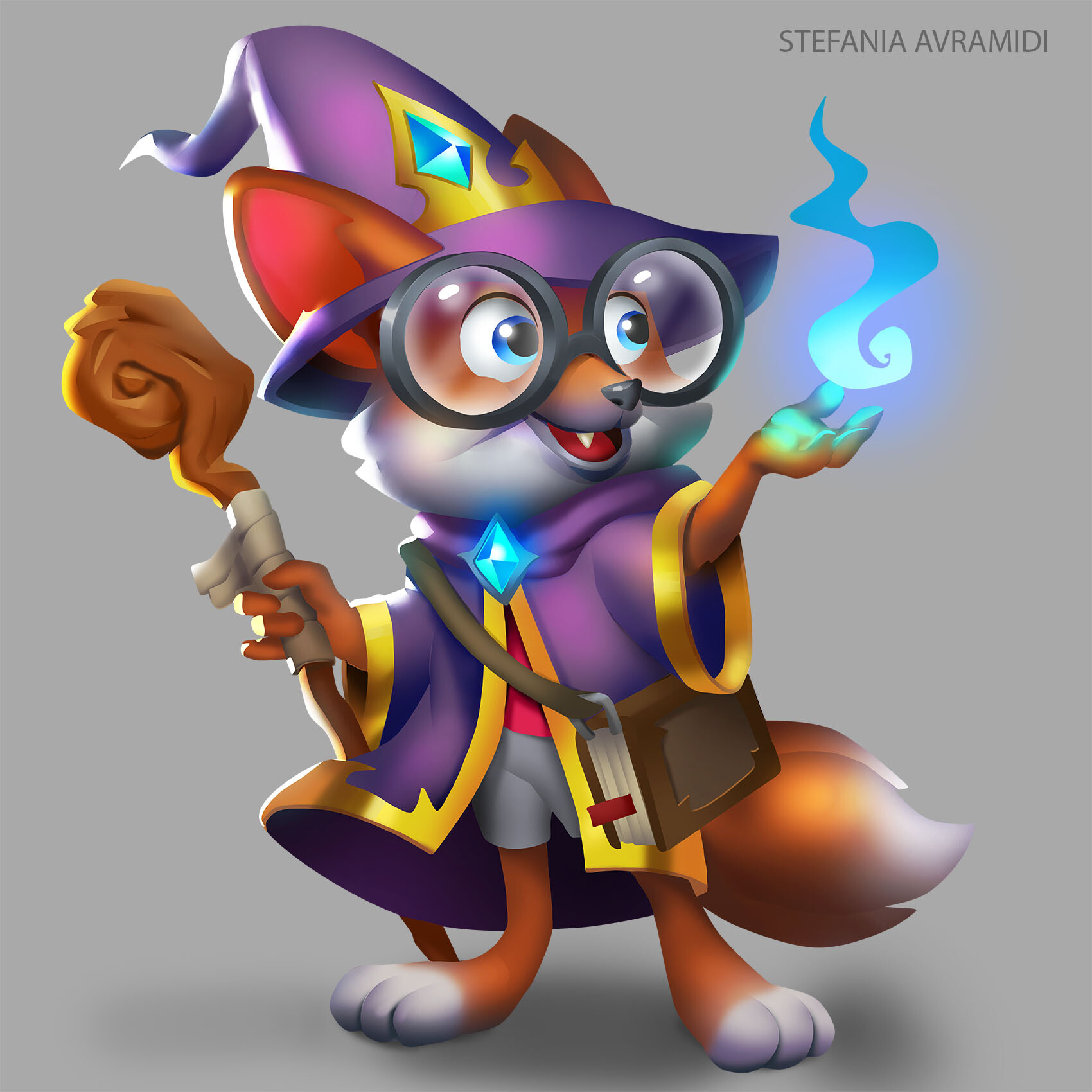 Wizard character concept, part 1