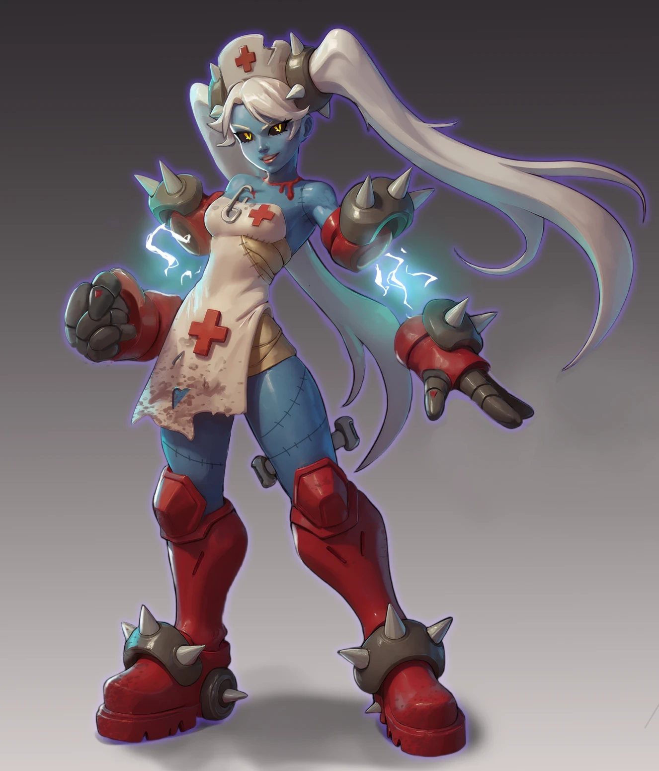 Nurse character concept, part 1